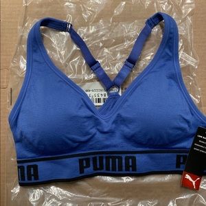 PUMA sports bra (blue)